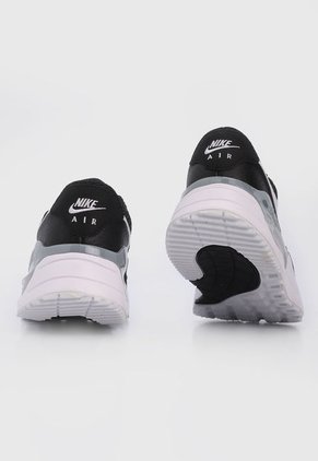 Tenis Lifestyle Negro-Blanco-Gris Nike Air Max System