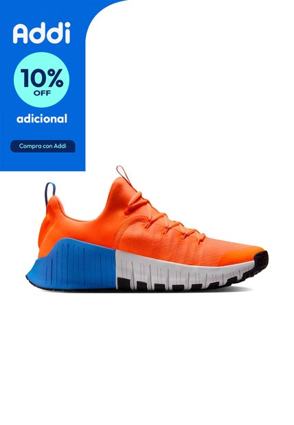 Tenis Nike Free Metcon 6 Hombre-Naranja