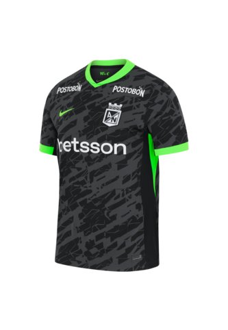 CAMISETA NIKE HOMBRE ATLÉTICO NACIONAL TERCERA EQUIPACIÓN 2026 HV2915-010 Talla XL Nike