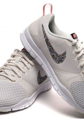 Tenis Training Beige-Gris-Rosa Nike Flex Essential TR