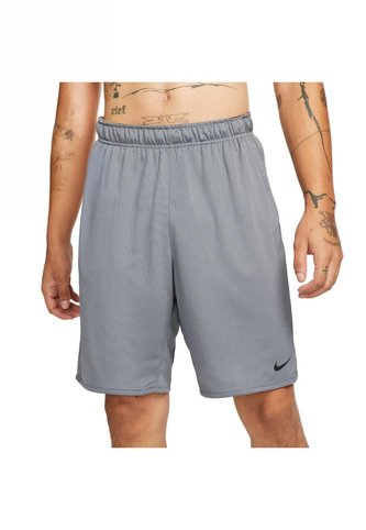 Pantaloneta Nike Dri Fit Totalyty Knit 9”-Gris Nike