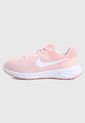 Tenis Running Rosa-Blanco Nike Revolution 6 de Nike