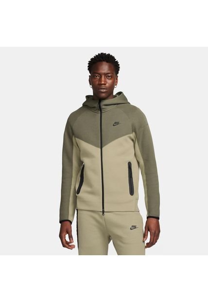 Buzo Hombre Nike Sportswear Tech Fleece Windrunner Marron