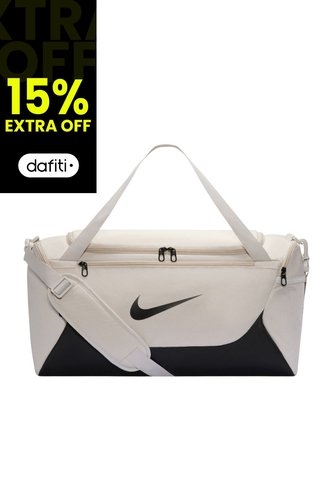 Maletin Nike Brsla S Duff - X Hombre-Blanco Crema Nike