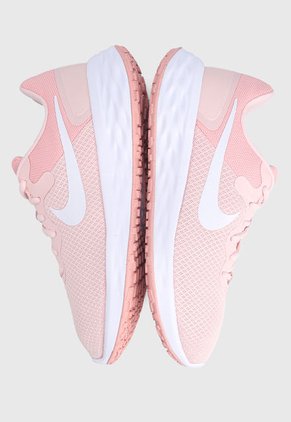 Tenis Running Rosa-Blanco Nike Revolution 6
