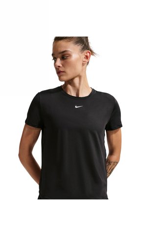 Camiseta Nike W One Classic Df Ss Top Mujer-Negro Nike