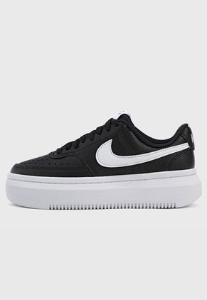 Tenis Lifestyle Negro-Blanco Nike Court Vision Alta LTR