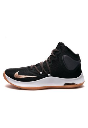 Tenis Basketball Negro-Blanco-Dorado Nike Air Versitile IV