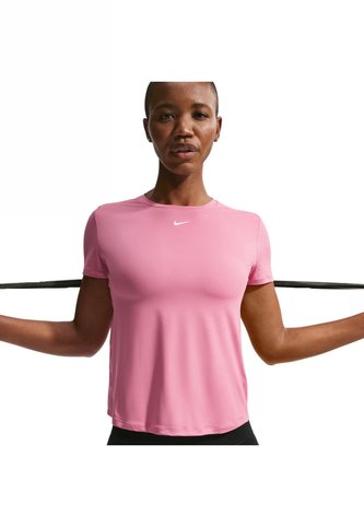 Camiseta Nike W One Classic Df Ss Top Mujer-Rosa Nike