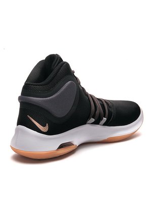 Tenis Basketball Negro-Blanco-Dorado Nike Air Versitile IV