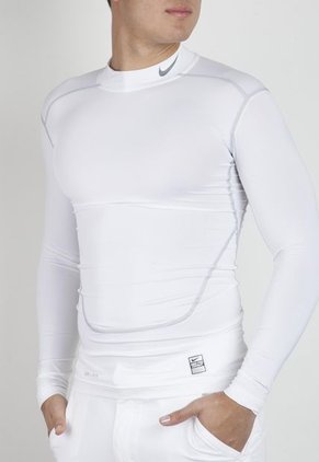 Camiseta Nike Manga Larga Blanca