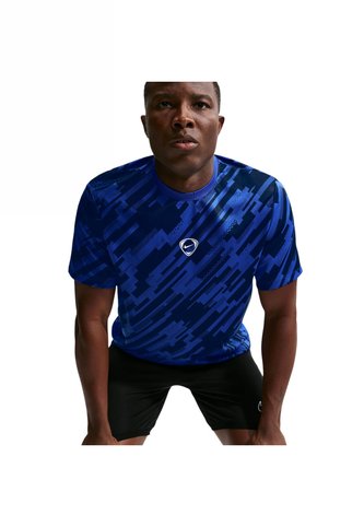 Camiseta Nike M Df Acd Ss Top Aop Hombre-Azul Nike