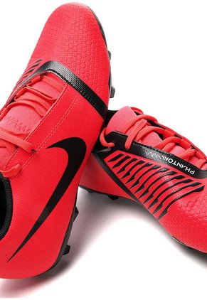 Guayos Futbol Nike Guayos Hombre Nike Phantom Venom Club FG-Rojo Con Negro + Envio Gratis ROJO