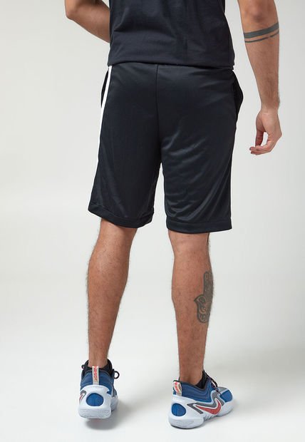 Pantaloneta Negro-Blanco Nike Dri-FIT Basketball