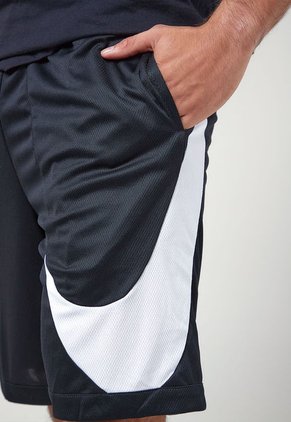 Pantaloneta Negro-Blanco Nike Dri-FIT Basketball