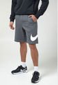 Pantaloneta Gris-Blanco Nike Sportwear Club de Nike