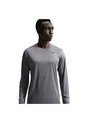 Camiseta Manga Larga Nike M Df Tee Std Ls Flex Hombre-Gris de Nike