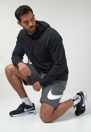 Pantaloneta Gris-Blanco Nike Sportwear Club