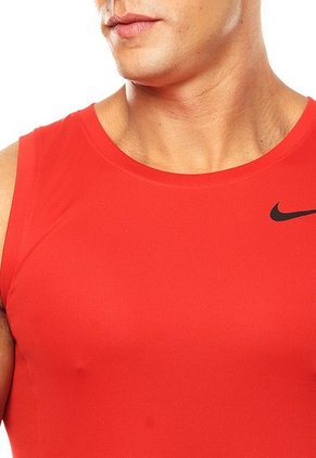 Camiseta Esqueleto  Roja Nike Elite Hybrid Tank
