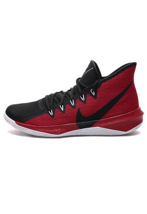 Botas Basquet Nike Tenis Basketball Hombre Nike Zoom Evidence Iii-Negro Con Rojo + Envio Gratis NEGRO