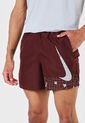 Short Vino Tinto-Plateado Nike de Nike