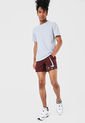 Short Vino Tinto-Plateado Nike de Nike