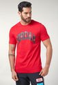Camiseta Rojo-Gris-Beige Nike Jordan Brand Festive de Nike