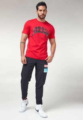 Camiseta Rojo-Gris-Beige Nike Jordan Brand Festive