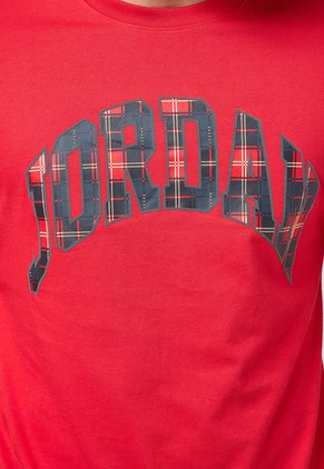 Camiseta Rojo-Gris-Beige Nike Jordan Brand Festive