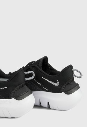 Tenis Running Negro-Blanco Nike Flex Run 2021