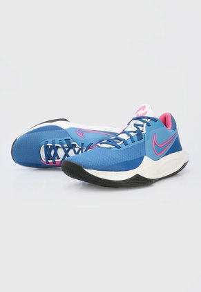 Tenis Basketball Azul-Blanco-Rosa Nike Precision VI