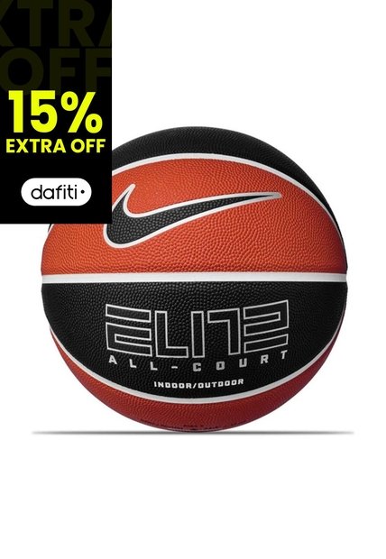 Balón Baloncesto Nike Elite All Court 8P No.7-Ambar/Negro