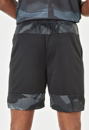 Pantaloneta Negro-Gris-Blanco Nike  Dri-Fit Knit