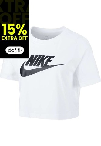 CAMISETA NIKE MUJER BV6175-100 ESSNTL CR Talla M Nike