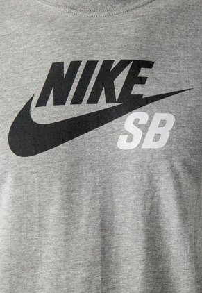 Camiseta Nike Sb Icon Logo Ss Tee Gris