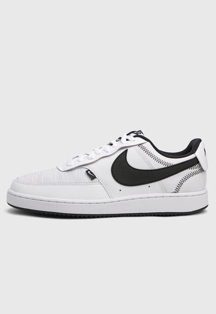 nike court vision low negro