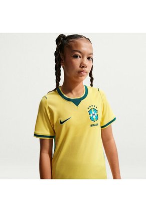 Camiseta Niños Nike Brasil Local 2026 Amarillo
