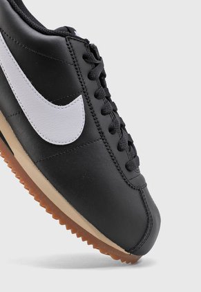 Tenis Lifestyle Negro-Blanco-Marrón NIKE Cortez Leather