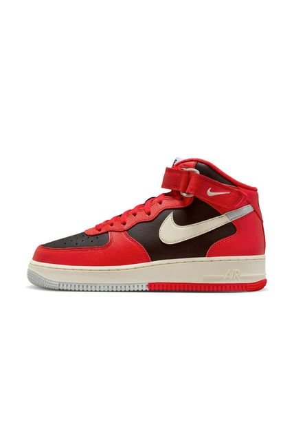 Tenis Hombre Nike Air Force 1 Mid 07 LV8 Rojo