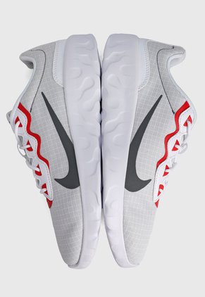 Tenis Lifestyle Blanco-Rojo-Negro Nike Explore Strada