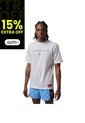Camiseta Nike M J Brk Fc Lbr Gfx Ss Crw Hombre-Blanco de Nike