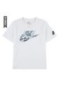 Camiseta Nike Nkb Unwrapped Futura Niño-Blanco de Nike