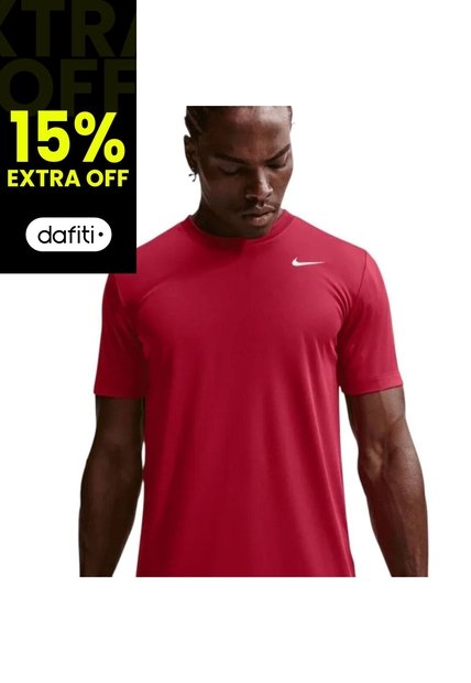 Camiseta Nike M Df Tee Std Flex Hombre-Rojo