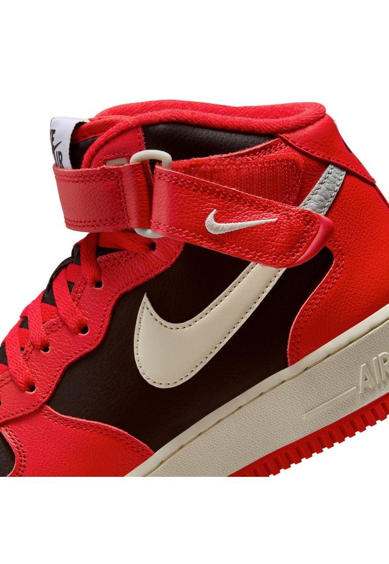 Nike air force 1 mid hombre rojas online