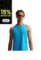 Camiseta Sin Mangas Nike Df Miler Tank Top Hombre-Azul de Nike
