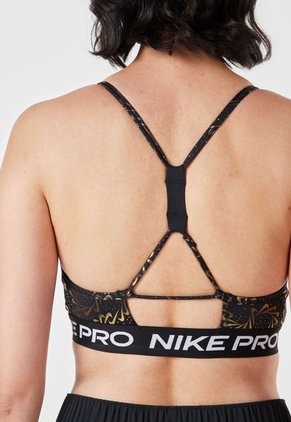Top  Negro-Dorado-Blanco Nike Pro Indy