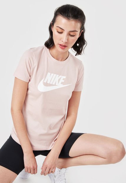 Camiseta Rosa-Blanco Nike Sportwear Essential