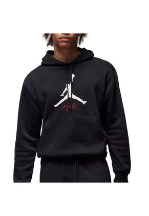 Hoodie Jordan Brand Ess Fleece Baseline-Negro