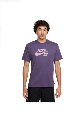 Camiseta Nike Action Sports Tee Logo Hbr-Morado Nike