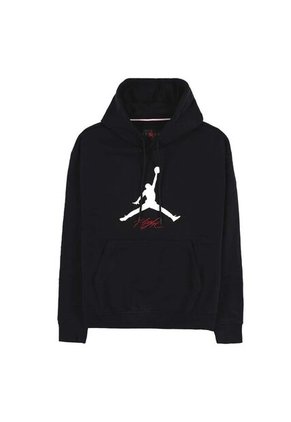 Hoodie Jordan Brand Ess Fleece Baseline-Negro